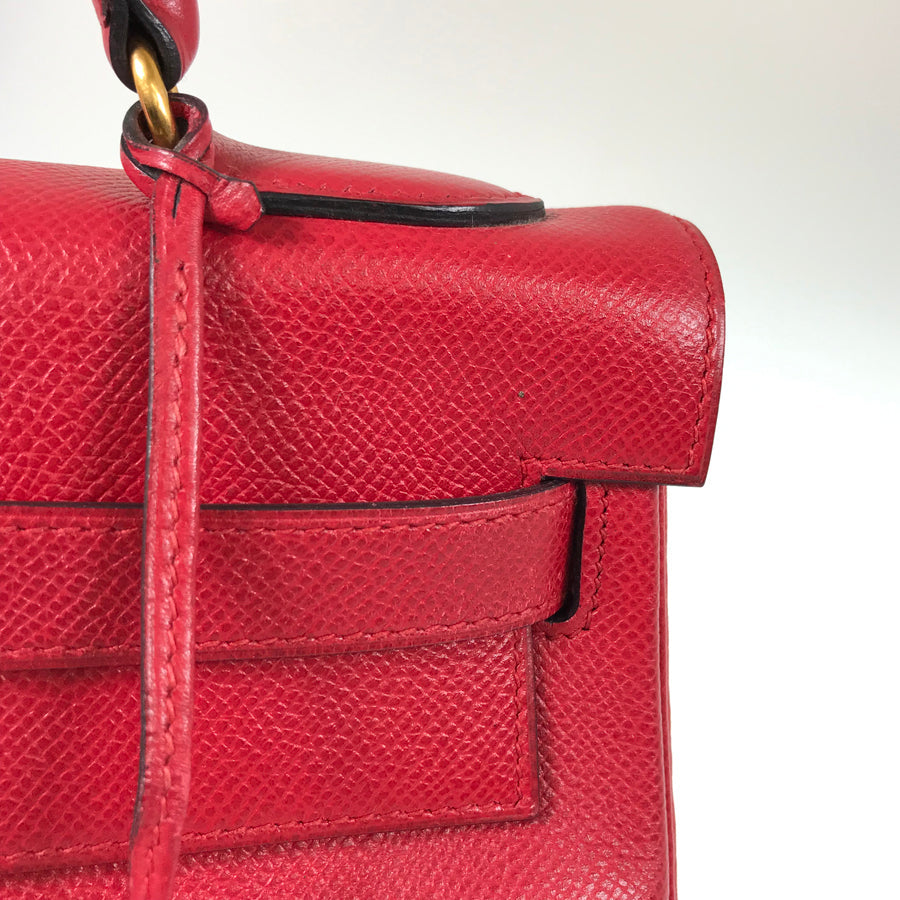 HERMES Inside stitching ◯S stamp Made in 1989 Handbag