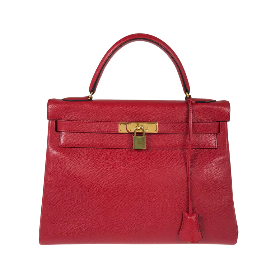 HERMES Inside stitching ◯S stamp Made in 1989 Handbag