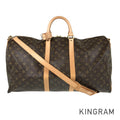 LOUIS VUITTON Monogram keepall Bandolier 55 M41414 Boston bag