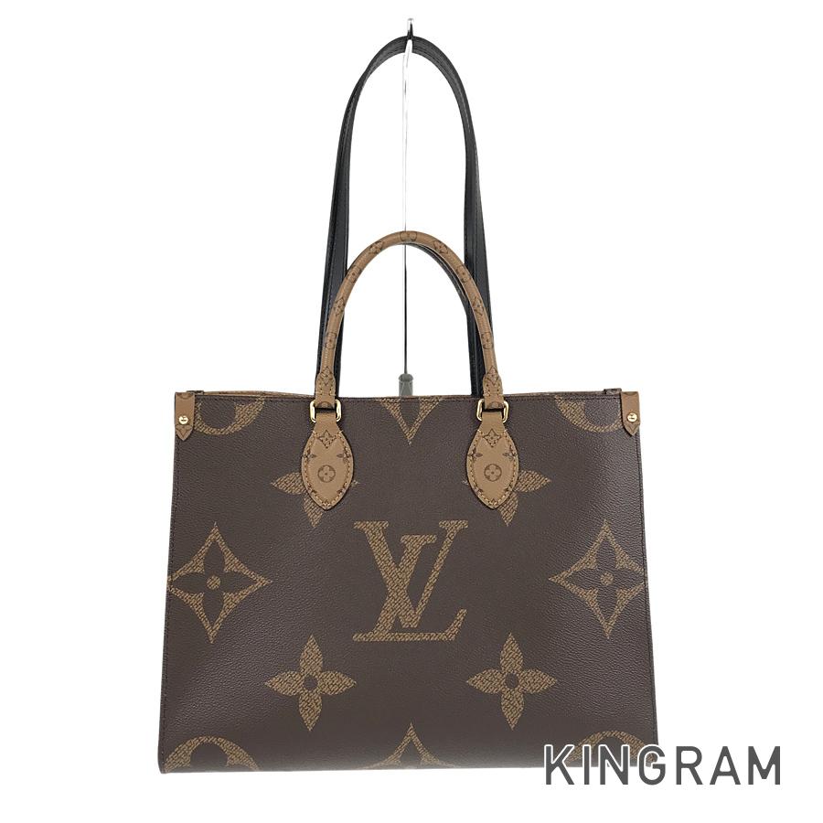 LOUIS VUITTON Monogram Giant Monogram Reverse Giant On The Go MM M45321 Tote bag