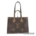 LOUIS VUITTON Monogram Giant Monogram Reverse Giant On The Go MM M45321 Tote bag