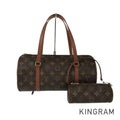 LOUIS VUITTON Monogram Old Papillon 30 M51365 Hand bag