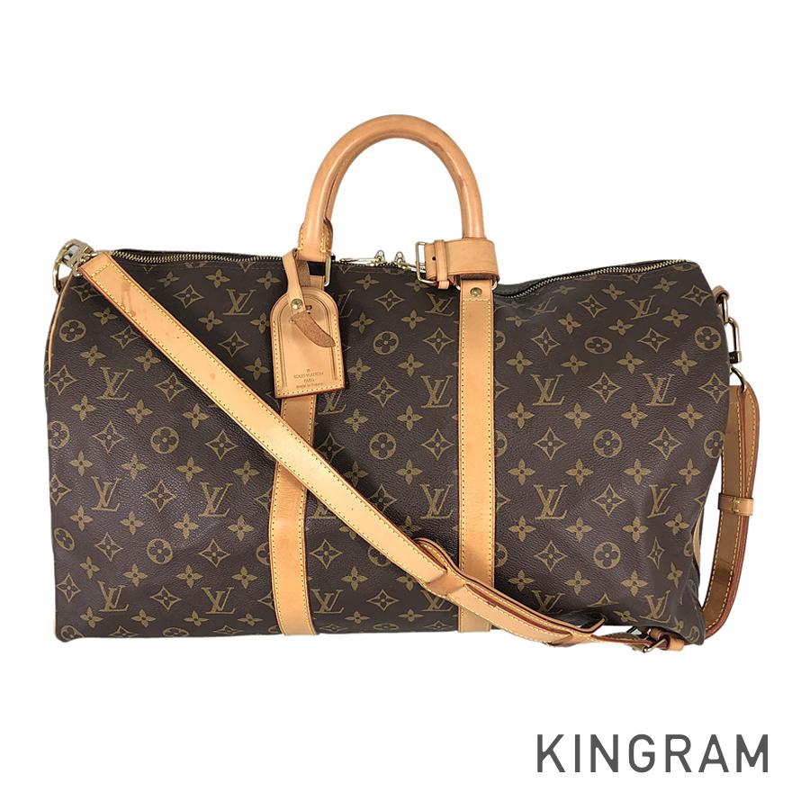 LOUIS VUITTON Monogram Keepall Bandouliere 50 M41416 Boston bag