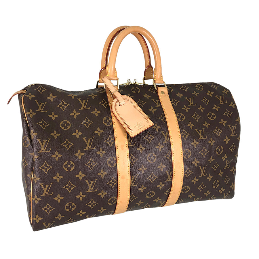 LOUIS VUITTON Monogram Keepall 45 M41428 Boston bag