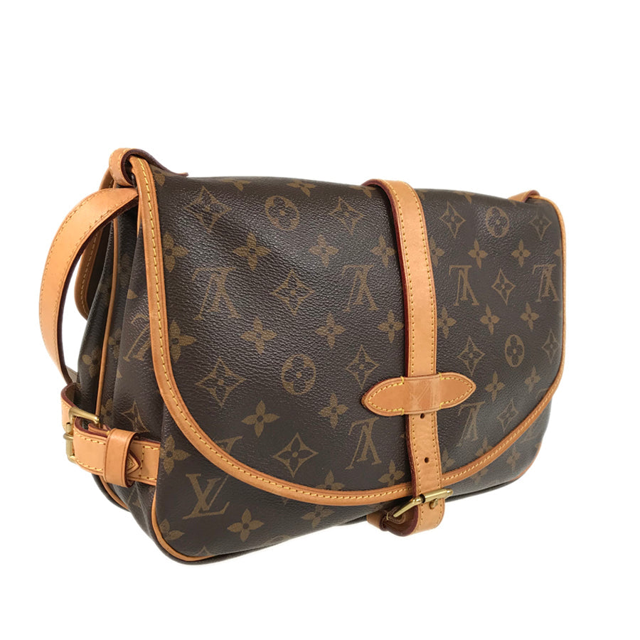 LOUIS VUITTON Monogram Saumur 30 M42256 Shoulder bag