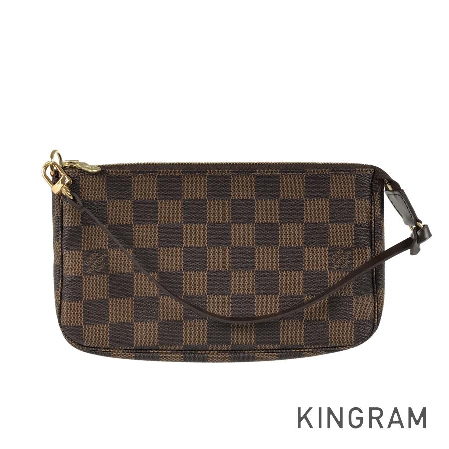 LOUIS VUITTON Damier Ebene Pochette Accessoires N51985 Pouch