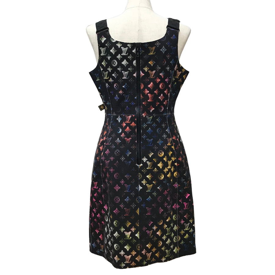 LOUIS VUITTON Monogram Mahina neon 1A9LG9 Women's Dresses