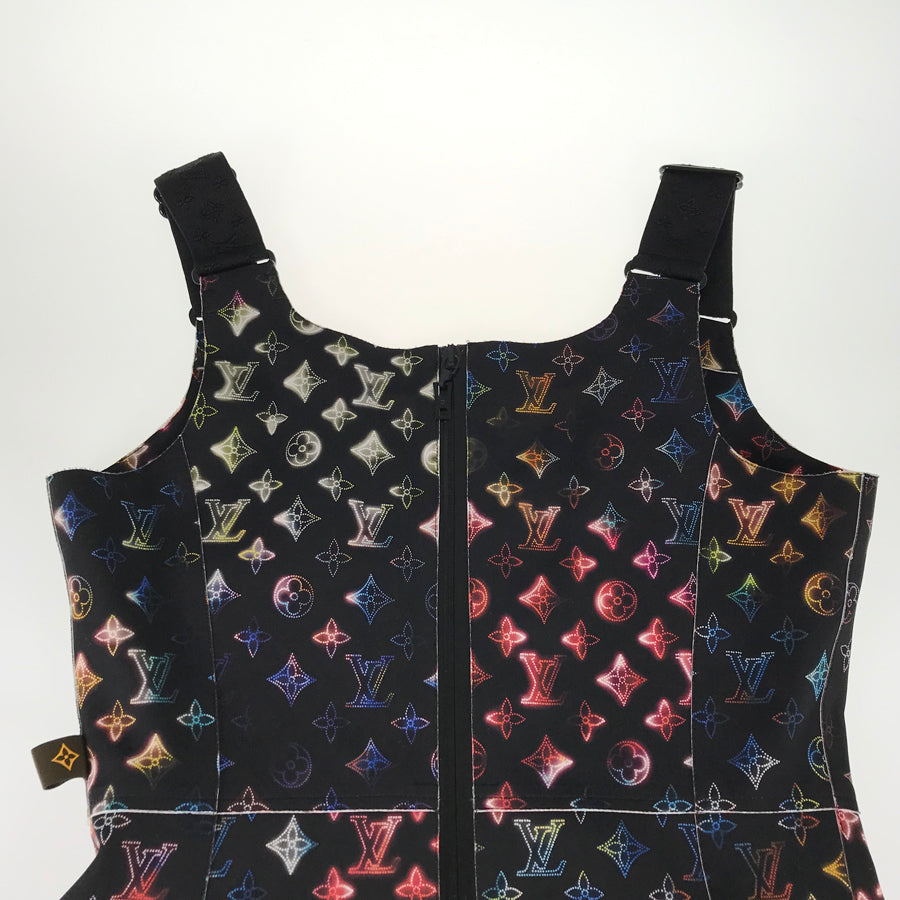 LOUIS VUITTON Monogram Mahina neon 1A9LG9 Women's Dresses