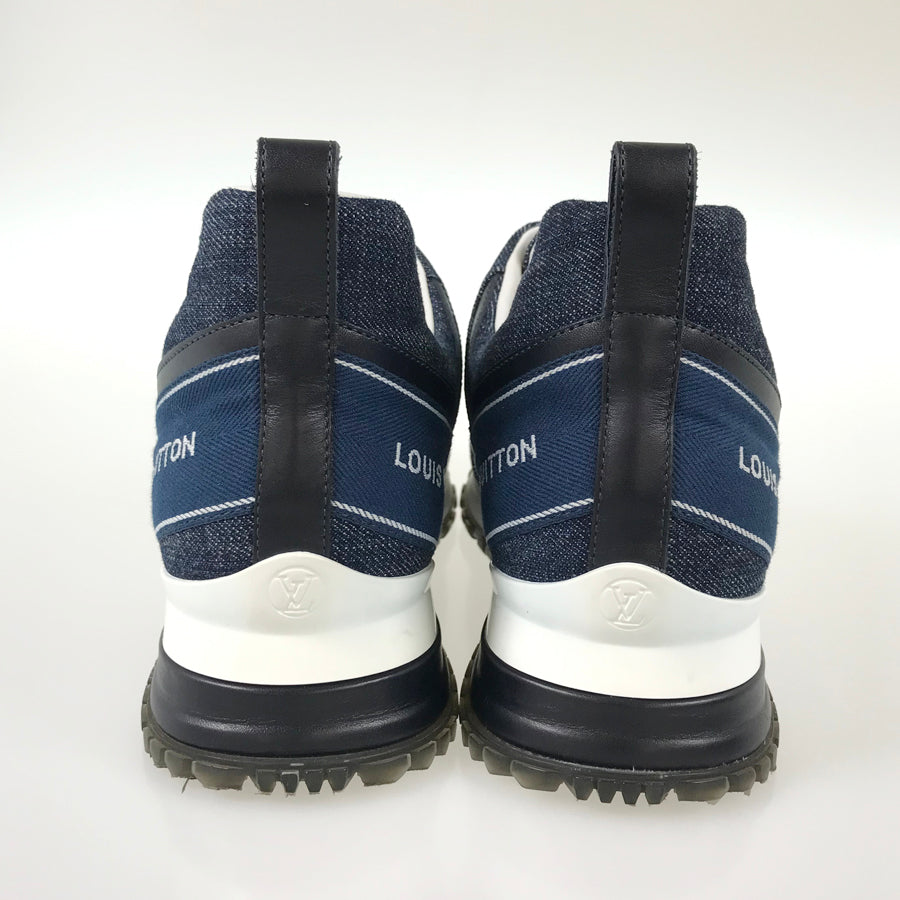LOUIS VUITTON Monogram Denim Run away line Women's Sneakers
