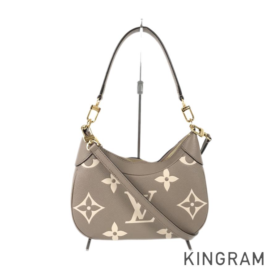 LOUIS VUITTON Monogram Empreinte Bicolor Bagatelle NM M46112 Shoulder bag