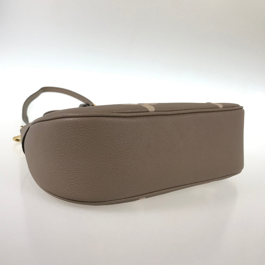 LOUIS VUITTON Monogram Empreinte Bicolor Bagatelle NM M46112 Shoulder bag