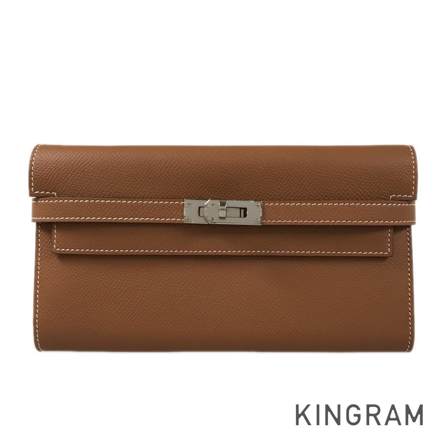 HERMES Kelly wallet Long Long wallet
