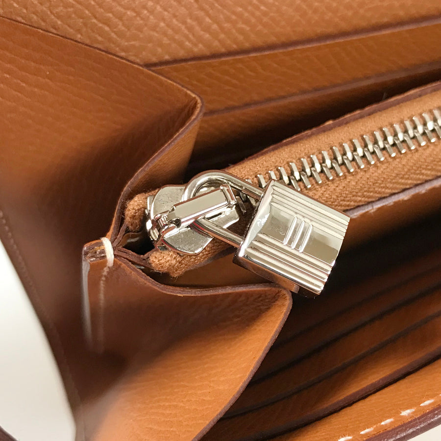 HERMES Kelly wallet Long Long wallet