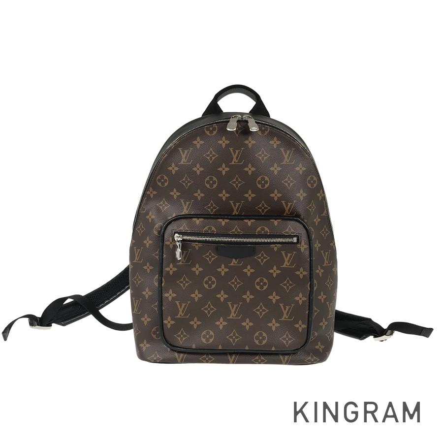 LOUIS VUITTON Monogram Macassar Josh NV M45349 Backpack