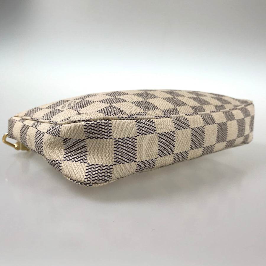 LOUIS VUITTON Damier Azur Pochette Accessoires N41207 Pouch
