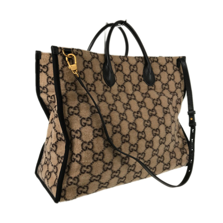 GUCCI GG wool 598169 Tote bag