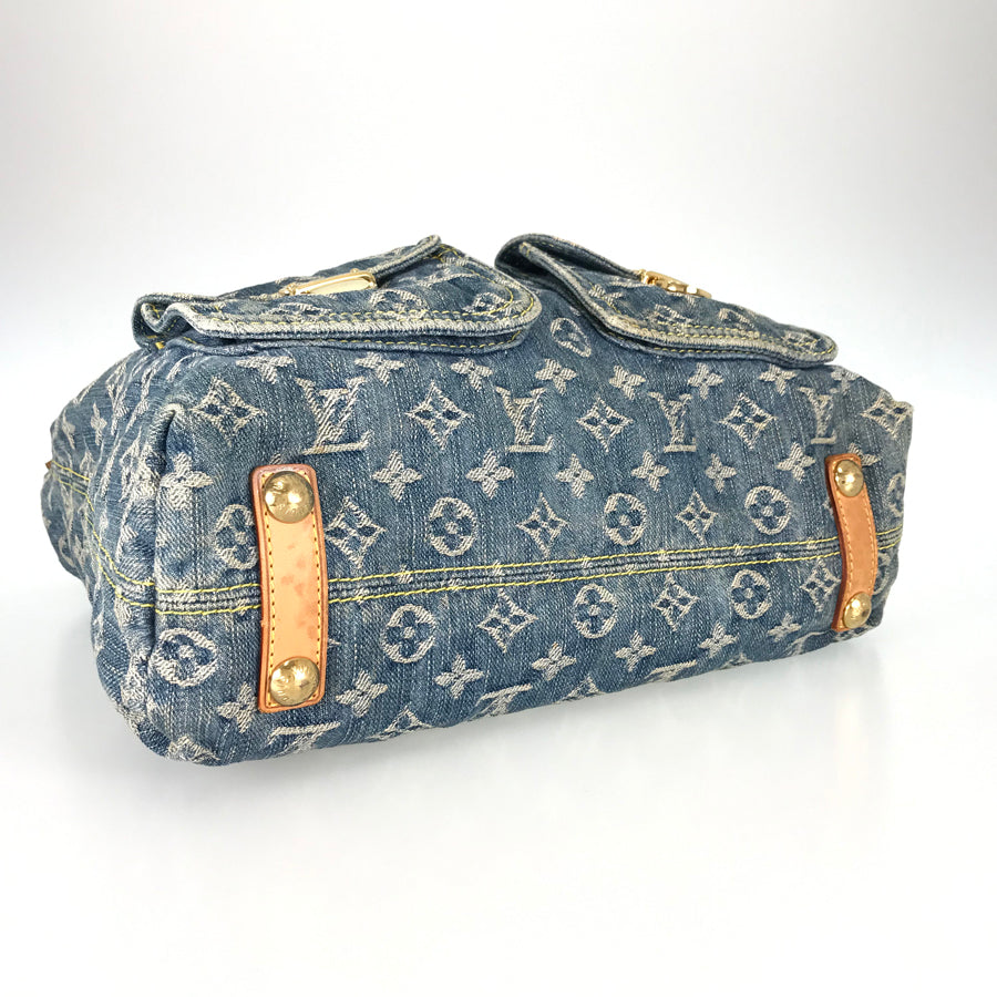 LOUIS VUITTON Monogram Denim Baggy GM M95048 Shoulder bag