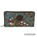 GUCCI GG Supreme Interlocking G 647940 Long wallet Round zipper