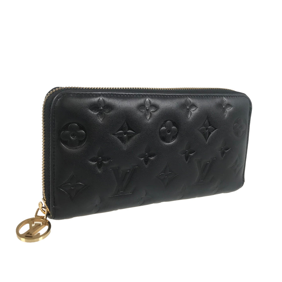 LOUIS VUITTON Monogram Embossed Zippy Wallet M81510 Long wallet Round zipper
