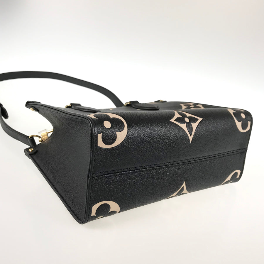LOUIS VUITTON Monogram Empreinte Bicolor On The Go PM M45659 Hand bag