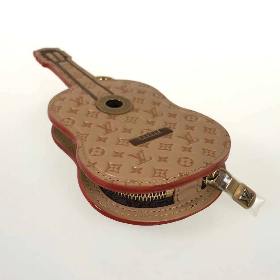 LOUIS VUITTON Monogram Guitar Pouch M02032 Bag charm