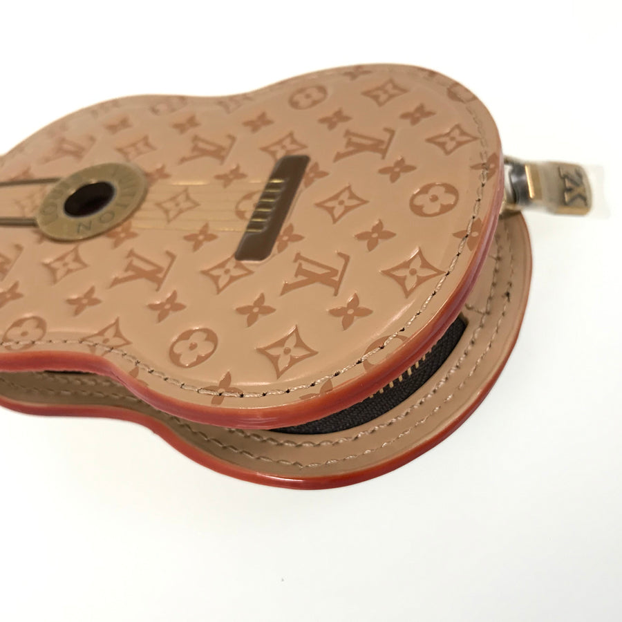 LOUIS VUITTON Monogram Guitar Pouch M02032 Bag charm
