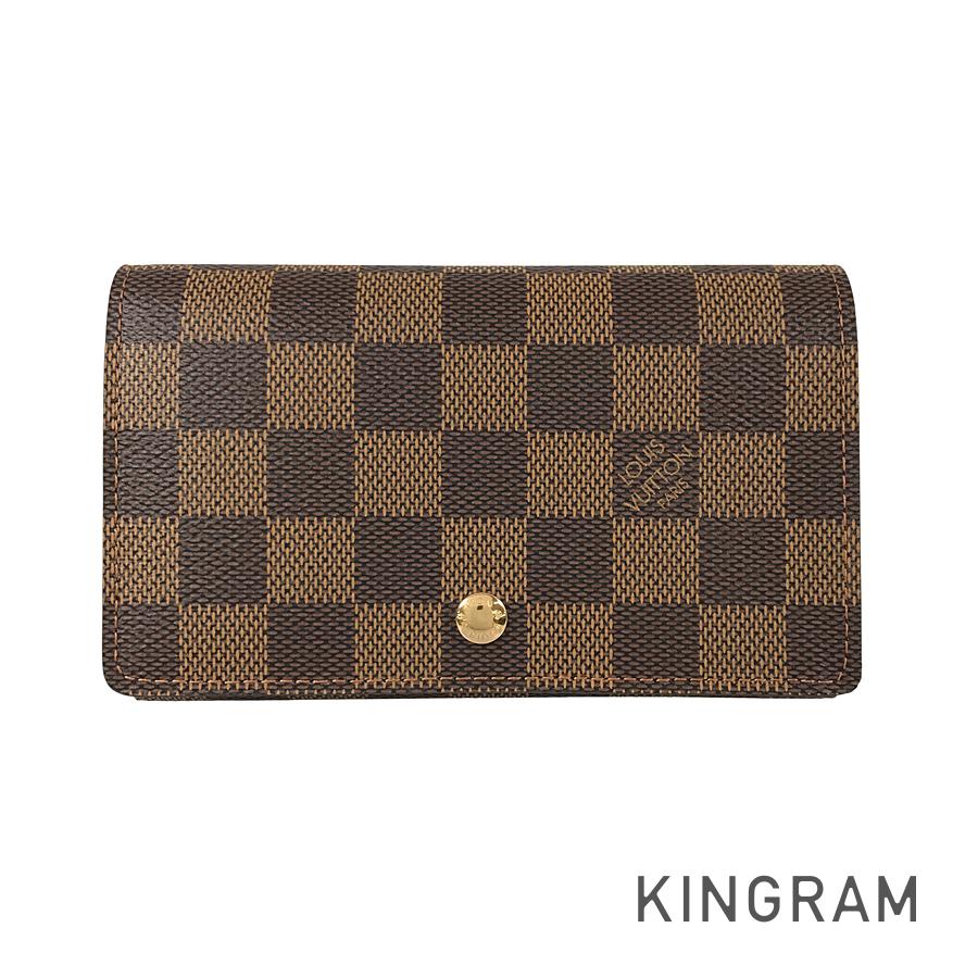 LOUIS VUITTON Damier Porte Monnaie Bier Tresor N61730 Bifold wallet