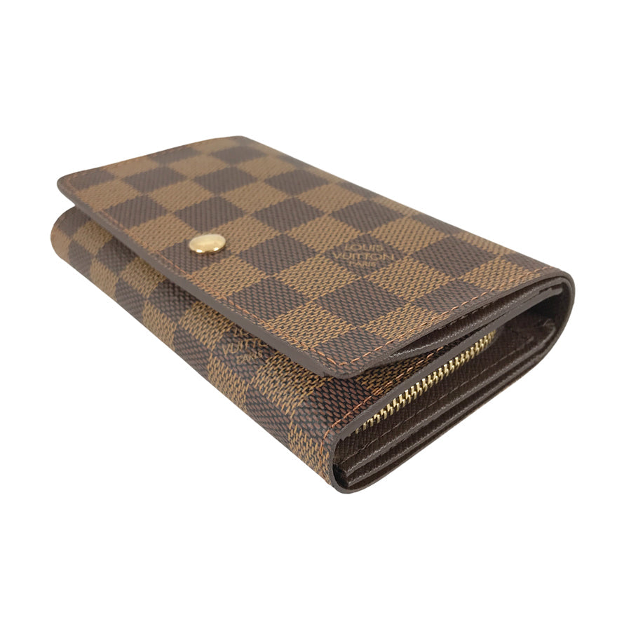 LOUIS VUITTON Damier Porte Monnaie Bier Tresor N61730 Bifold wallet