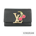 LOUIS VUITTON Taurillon Leather Portefeuille Capucine Compact M22889 Trifold wallet