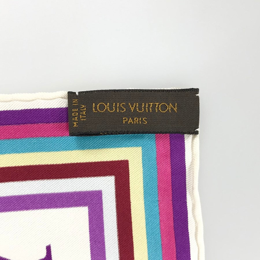 LOUIS VUITTON Monogram Multi Color Women's Scarf