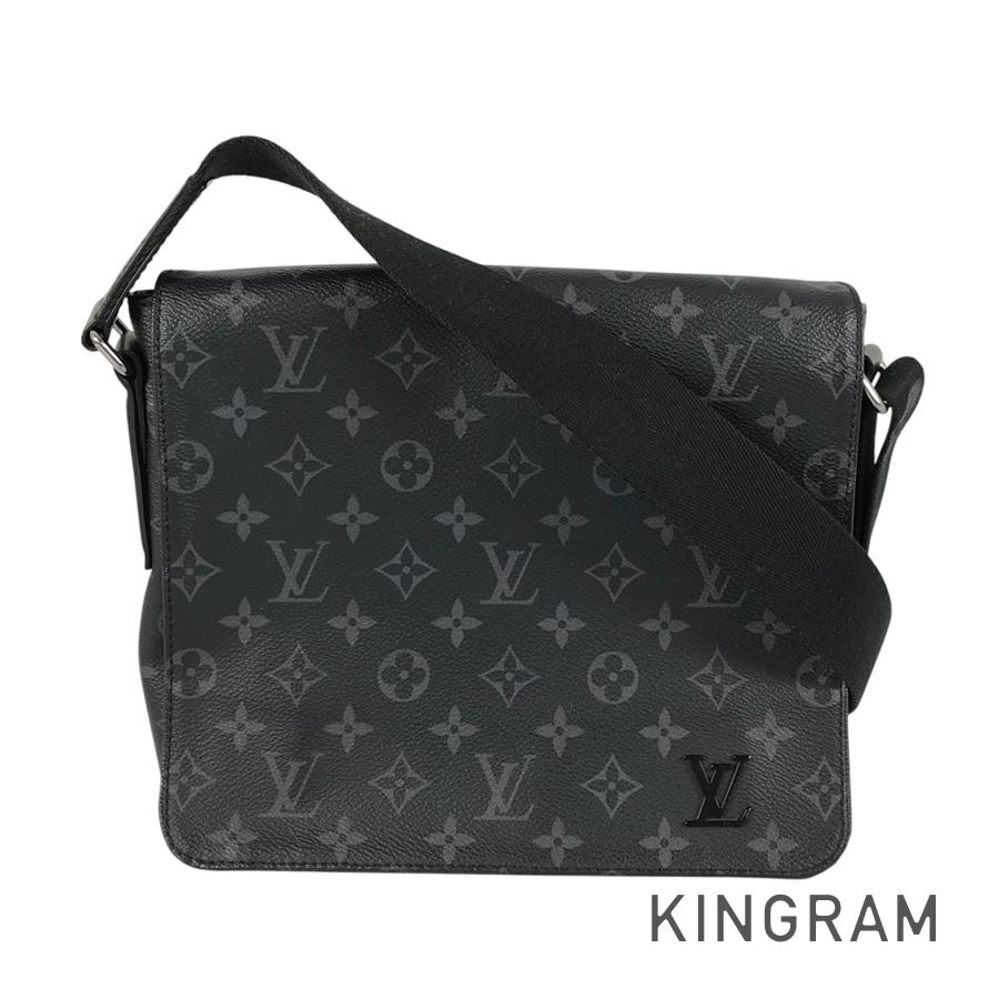 LOUIS VUITTON Monogram Eclipse District PM NM M44000 Shoulder bag