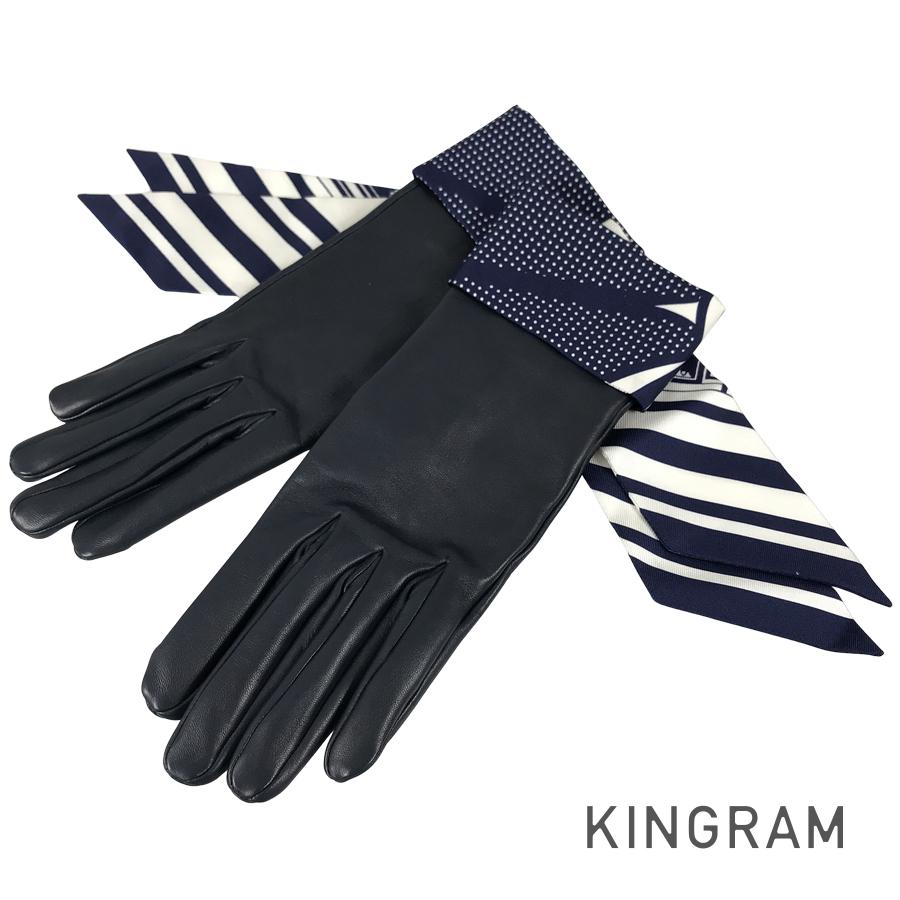 HERMES Agnau grasse Women's Gloves