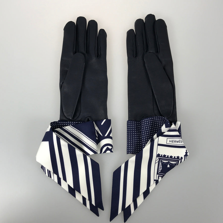HERMES Agnau grasse Women's Gloves