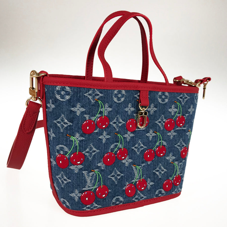 LOUIS VUITTON Monogram Denim Neverfull inside out BB M14997 Tote bag