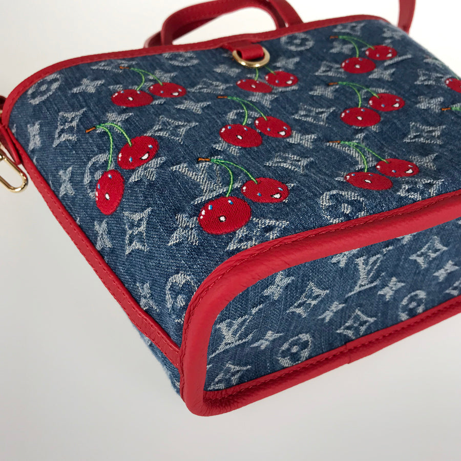 LOUIS VUITTON Monogram Denim Neverfull inside out BB M14997 Tote bag