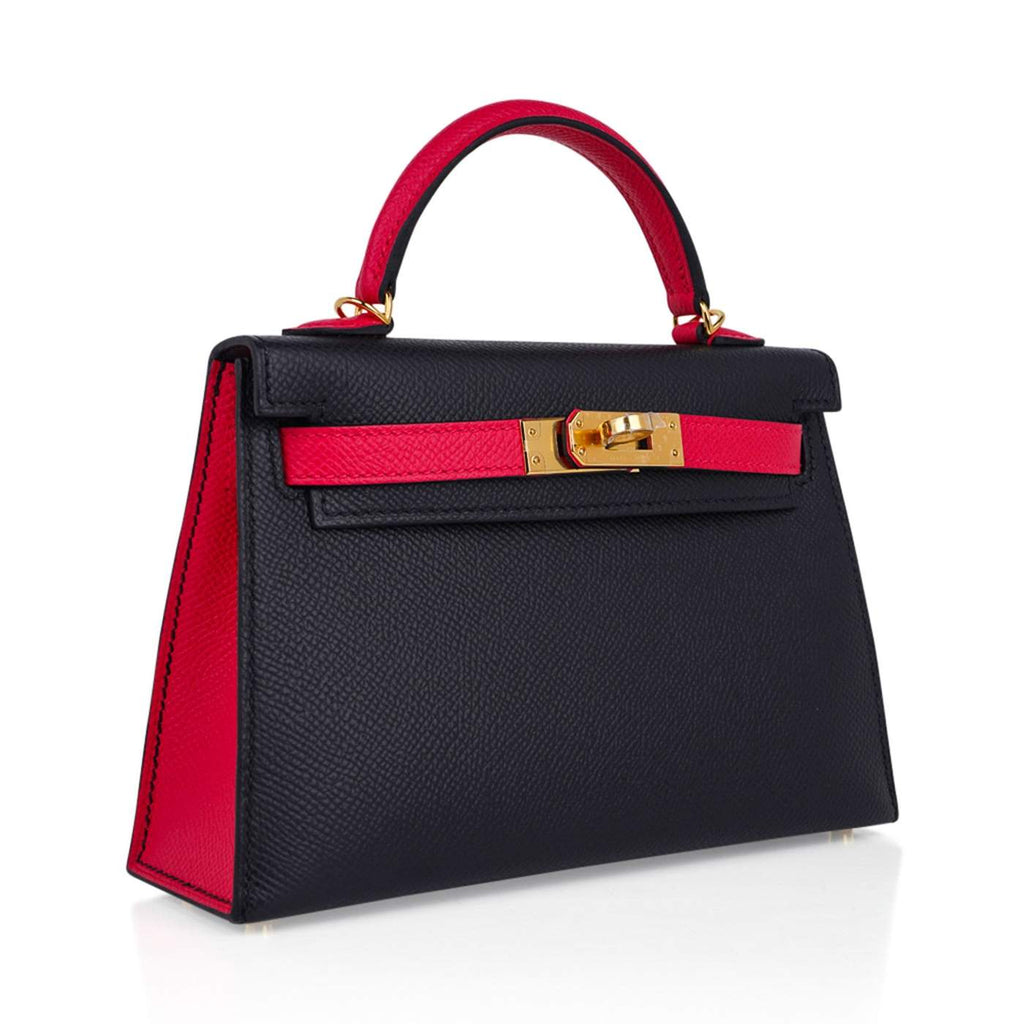 Hermès Kelly Sellier 20 Back Rose Extreme Epsom GHW HSS Bag