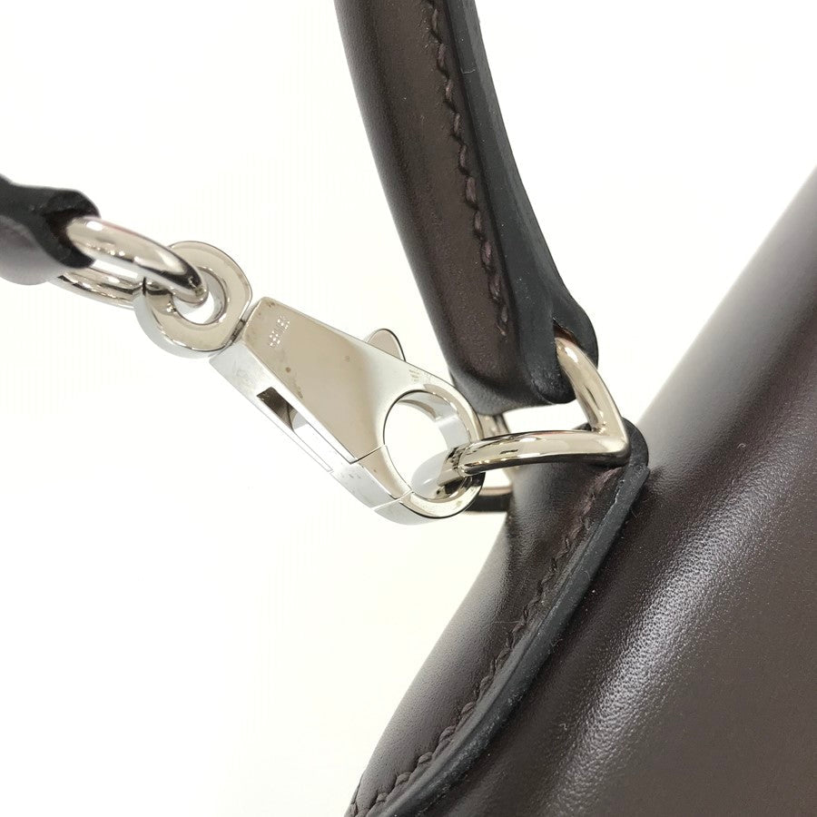 HERMES □I carved seal 2005 Shoulder 2WAY SilverHardware Handbag