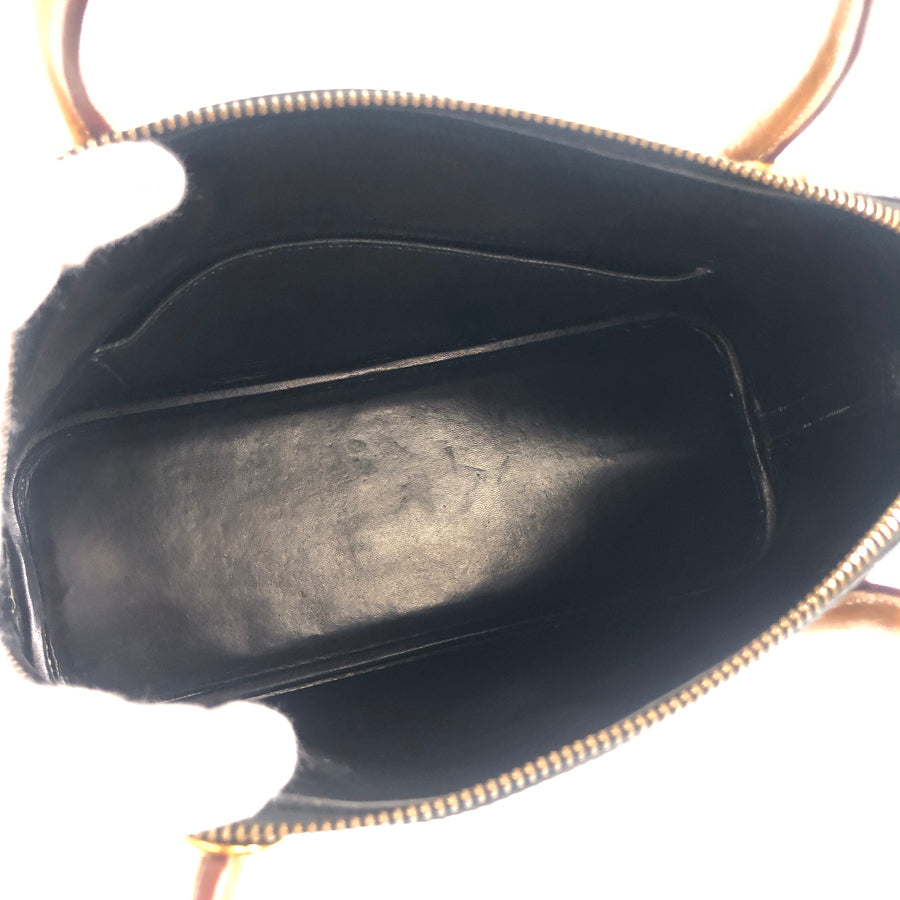 HERMES Bi-color □A stamp Made in 1997 Gold Hardware Handbag