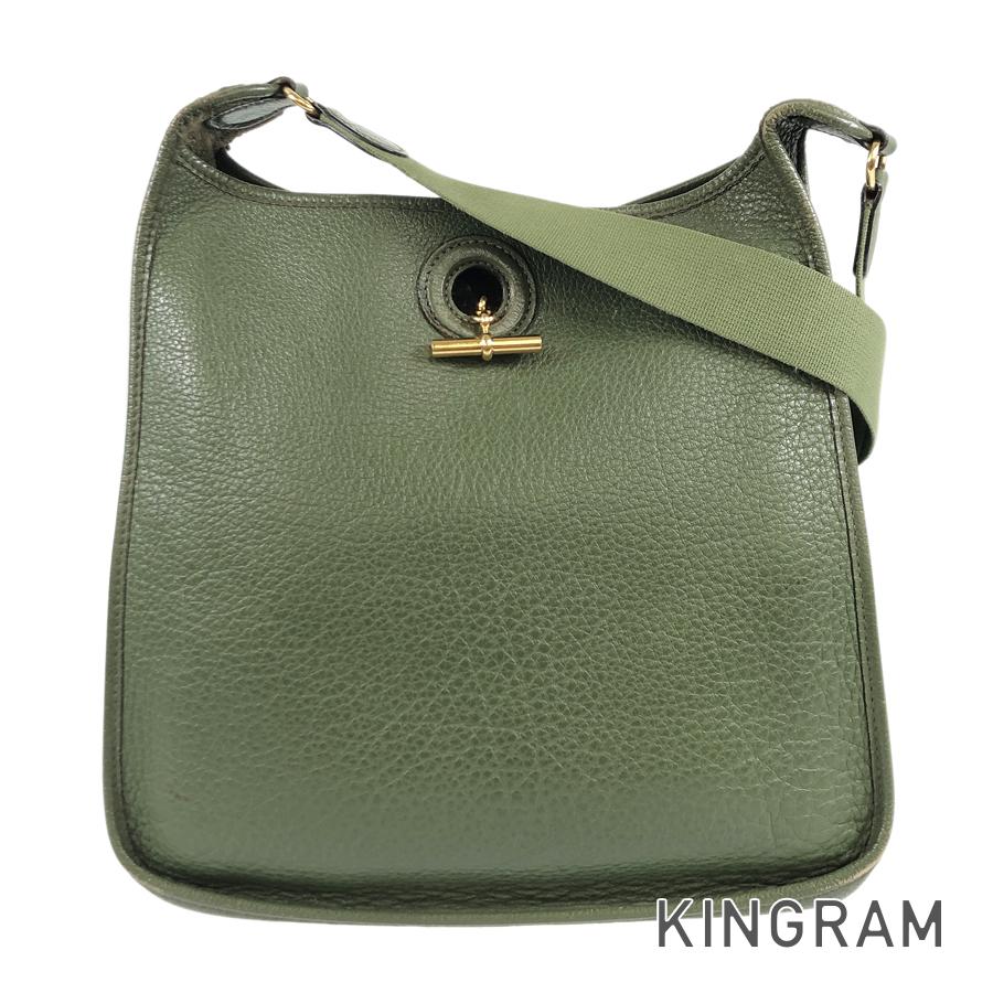 HERMES □D Gold Hardware Shoulder Bag