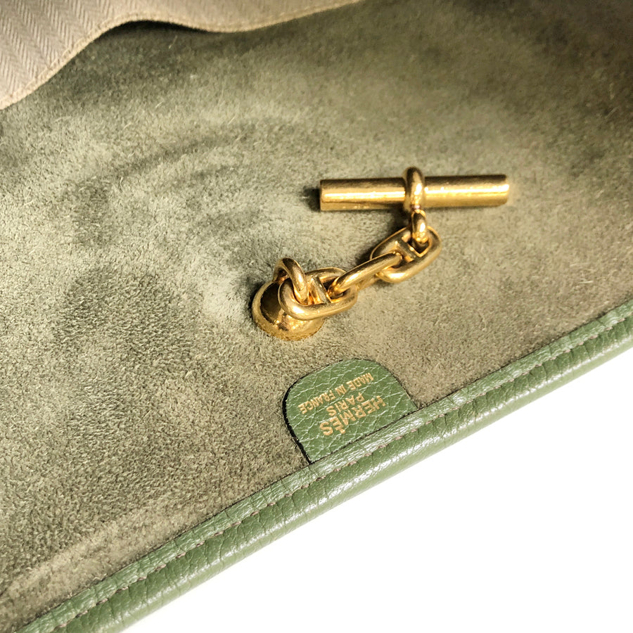 HERMES □D Gold Hardware Shoulder Bag