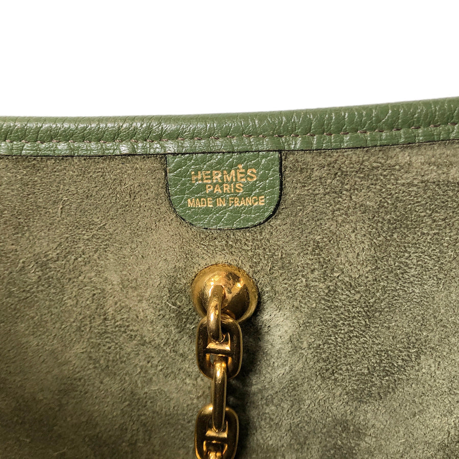 HERMES □D Gold Hardware Shoulder Bag