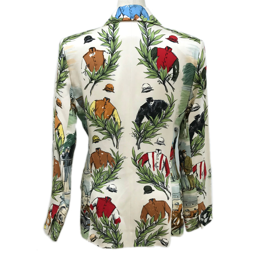 HERMES Horse racing Women's Jacket