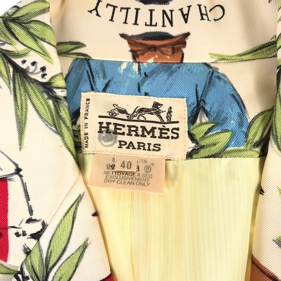 HERMES Horse racing Women's Jacket