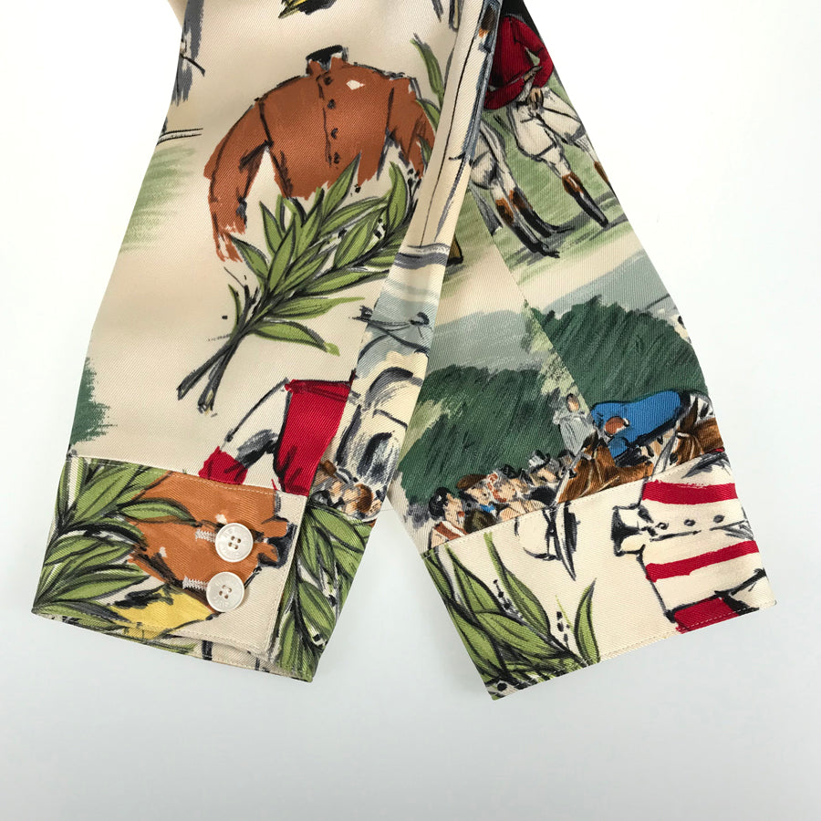 HERMES Horse racing Women's Jacket