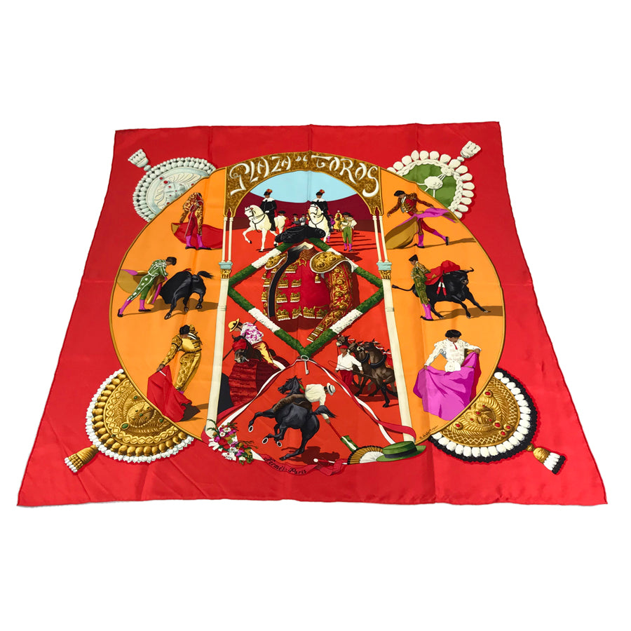 HERMES bullfighting scarf set Women's Jacket
