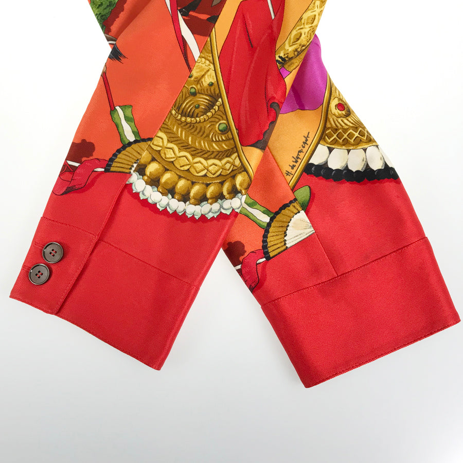 HERMES bullfighting scarf set Women's Jacket