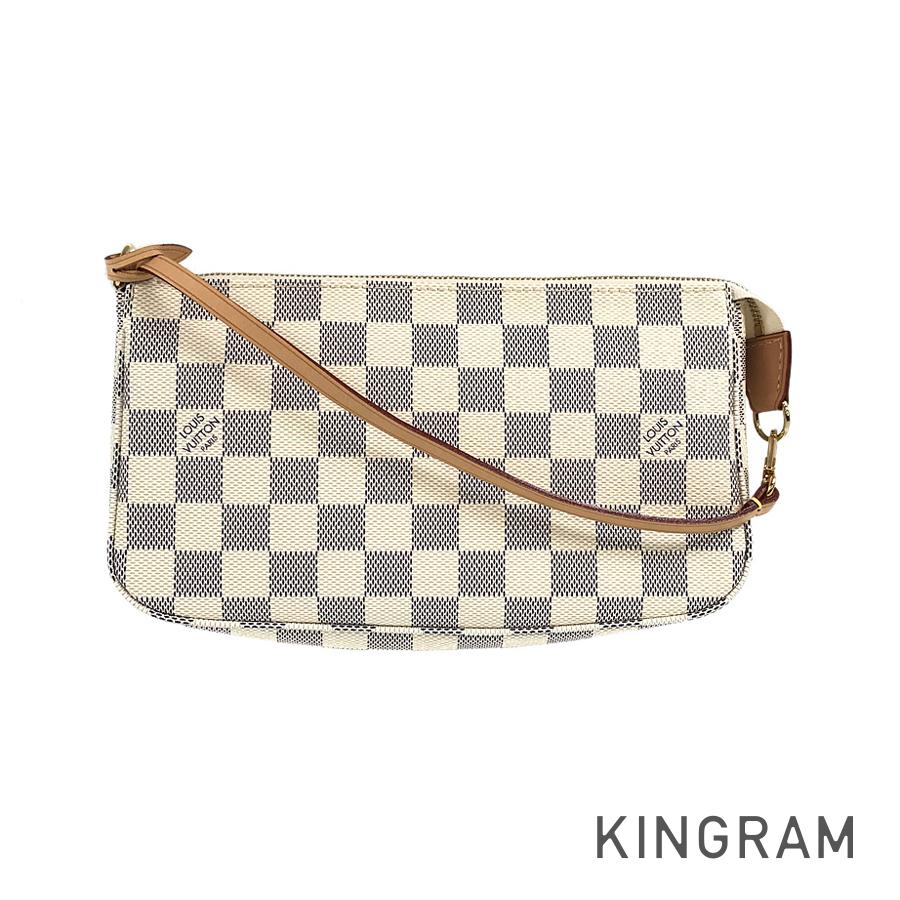 LOUIS VUITTON Damier Azur Pochette Accessoires Pouch
