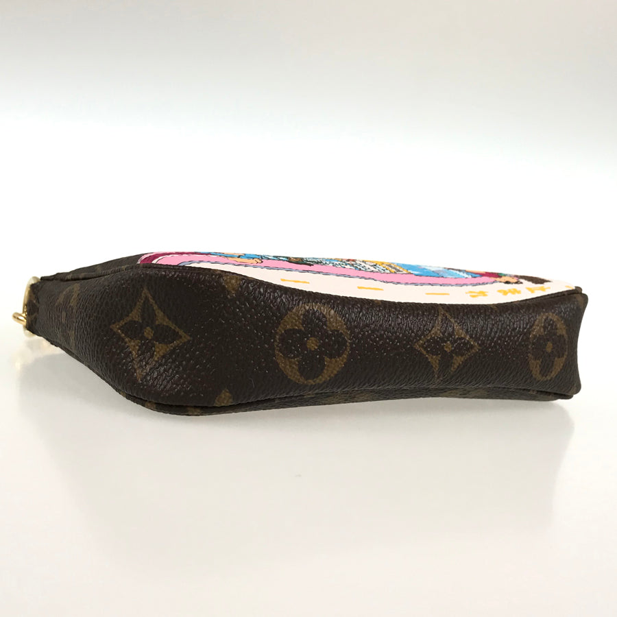 LOUIS VUITTON Monogram Mini Pochette Accessoires M81637 Pouch