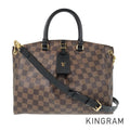 LOUIS VUITTON Damier Odeon Tote MM 2WAY Shoulder Handbag