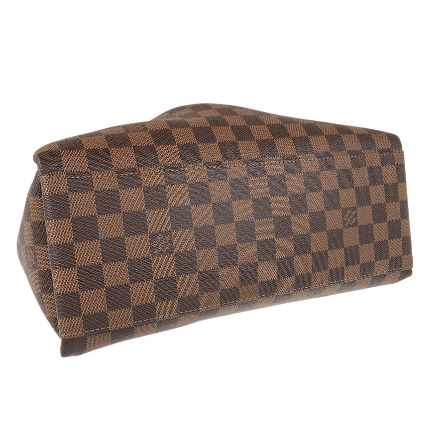LOUIS VUITTON Damier Odeon Tote MM 2WAY Shoulder Handbag